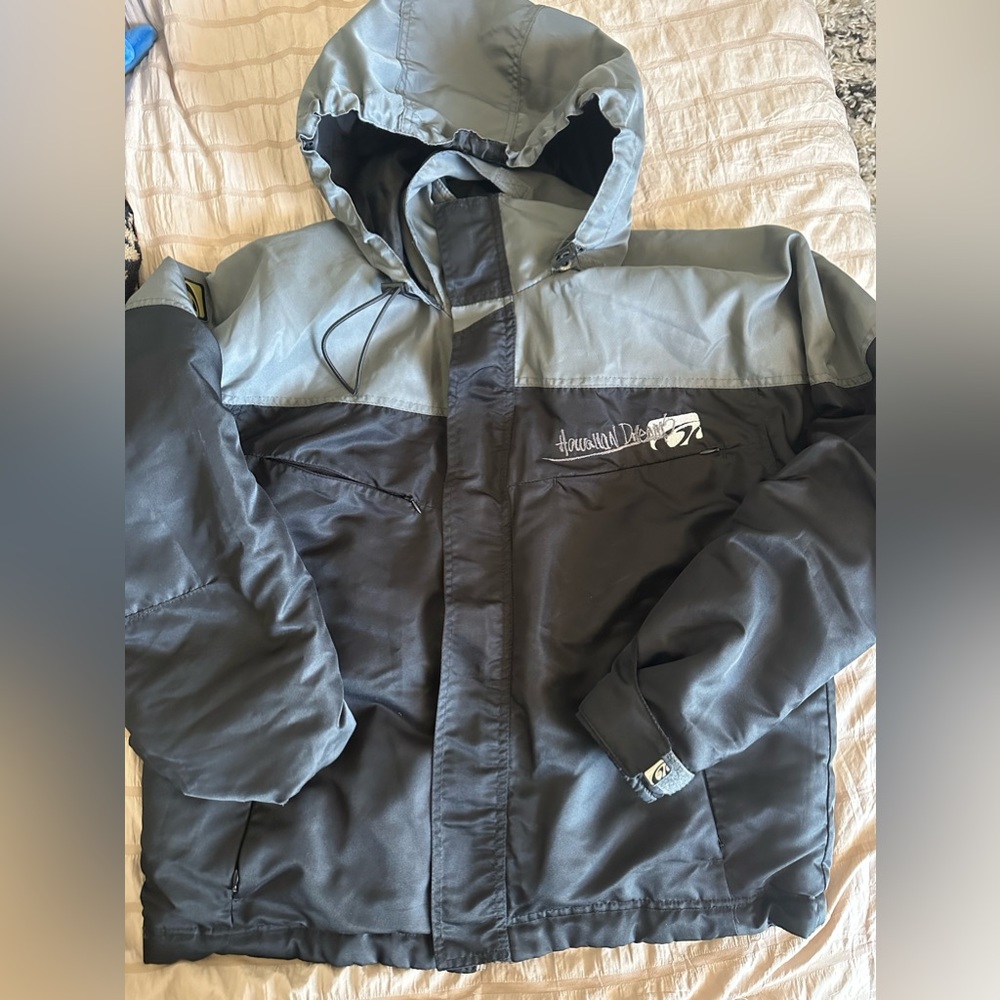Hawaiian dream reversible snowboard jacket large